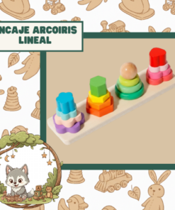 ENCAJE ARCOIRIS LINEAL