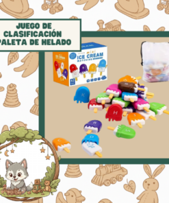JUEGO DE CLASIFICACIÓN PALETA DE HELADOS