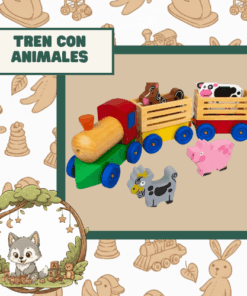 TREN CON ANIMAL
